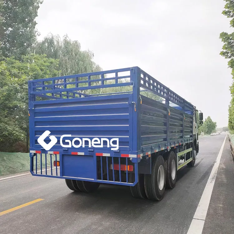 Для тяжелых условий перевозки сухих б/у связаться с sinotruk грузовик решетчатым тент грузовой Китай тяжелый автомобиль howo 6x4 секундная