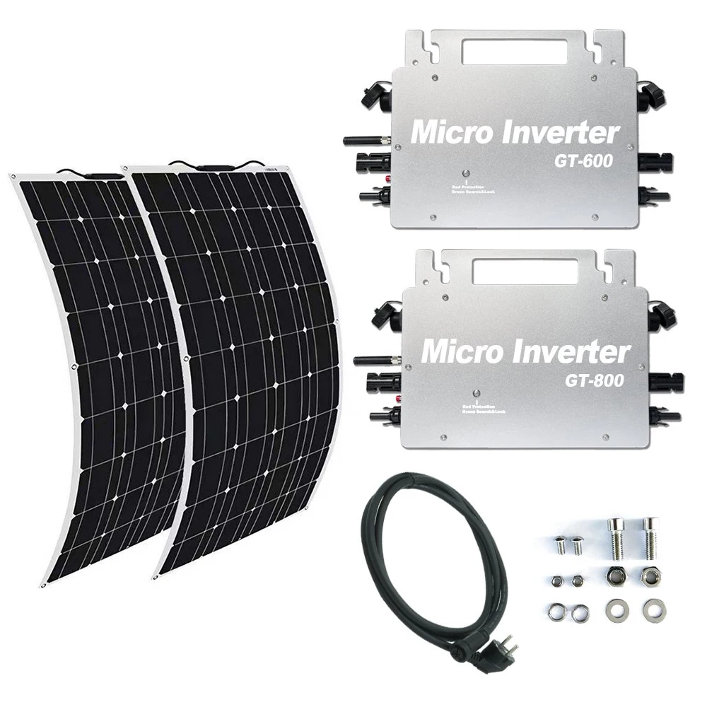 High Efficiency PV MPPT Solar Micro Inverter 300W 350W 400W for Home Use with CE
