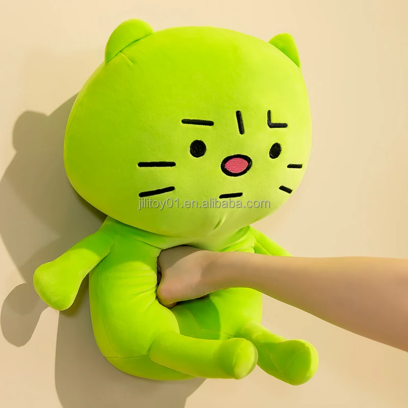 car pillow soft plush toys baby stuffed animal cat doll