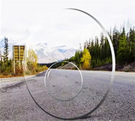 Spectacle Lenses Manufacturers Optical Eyeglasses Lens Cr39 1.499 Round Top Bifocal Lens for Near and Far