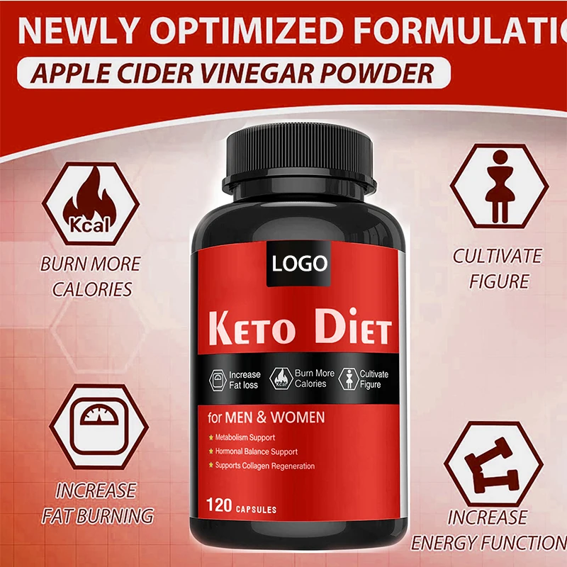 OEM/ODM Natural Plant Extract Herbal Supplements 100% Pure Appetite Suppressant Capsule Keto for Burn Fat