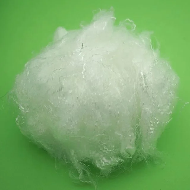 
100% pla bicomponent raw es fiber for spunlace nonwoven 