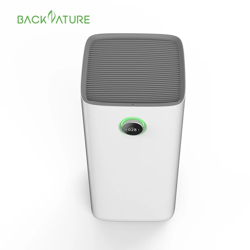 Backnature бытовой очиститель 4-х ступенчатый фильтр HEPA ионизатор УФ воздуха отрицательными ионами для pm 25 с UVC