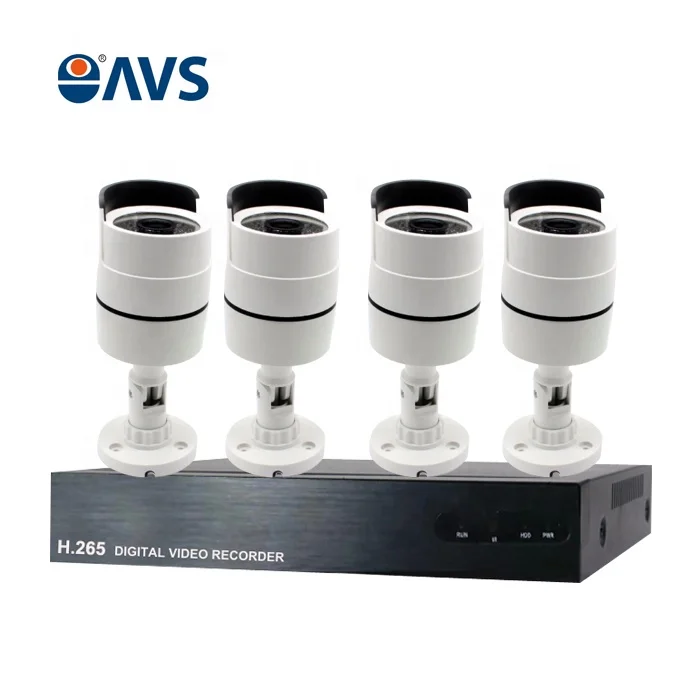 Home 1080P 4K Video IP Camera Set System POE 8MP 4CH NVR Kit Security CCTV Surveillance System
