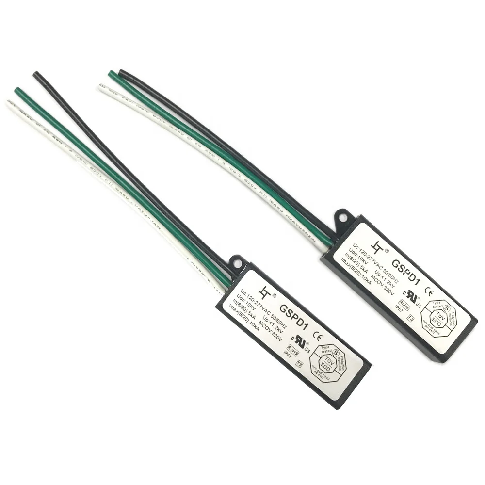 Высокое качество GSPD серии 120 - 277VAC 20kV 20kA молния Мини SPD стабилизатор напряжения