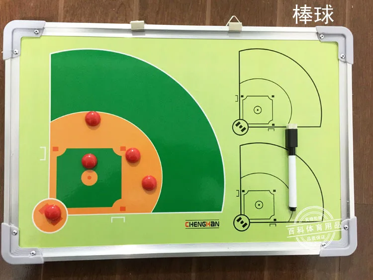 Ice Hokey Water Polo Baseball Field Hokey Handball Badminton Tactics Coach Board Coaching Sport Double-Sided Aluminum whiteboard