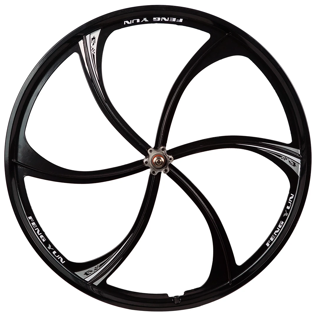 New Product Explosion Factory Custom 24/26 Inches 5 Spoke Bicycle Wheel/Rim Use for MTB Road Bike With Good Product Quality