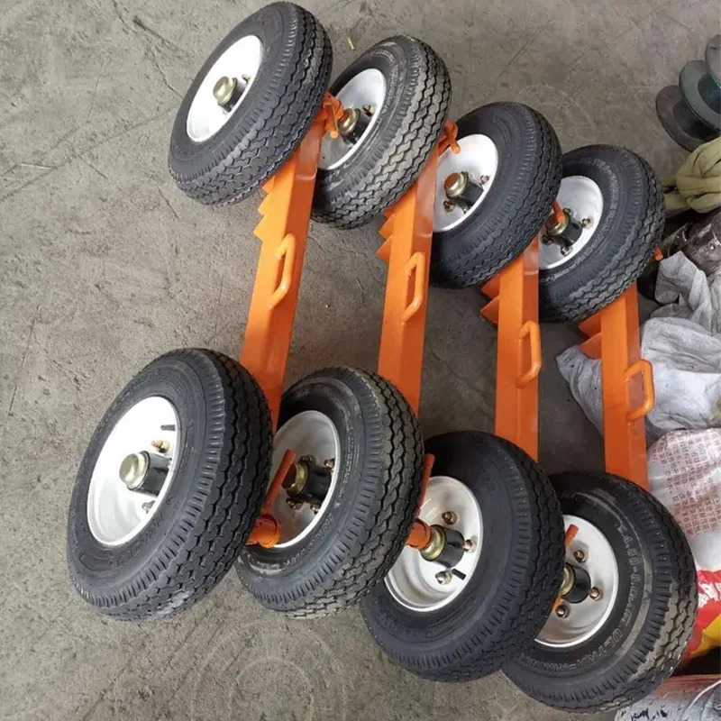 High Quality Universal 4 Large Wheels Car Towing Dollys Vehicle Towing Trailer Dolly