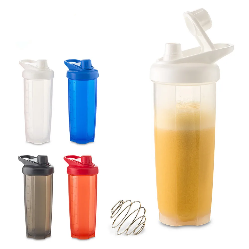Promotion cheap 600ml Tritan Protein Powder Shaker Cup BPA Free Tritan Fitness Mixer Shake Gym Plastic Sport Bottles