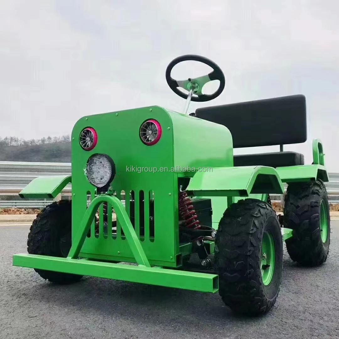 New arrival popular amusement electric happy car for adults pedal go karts