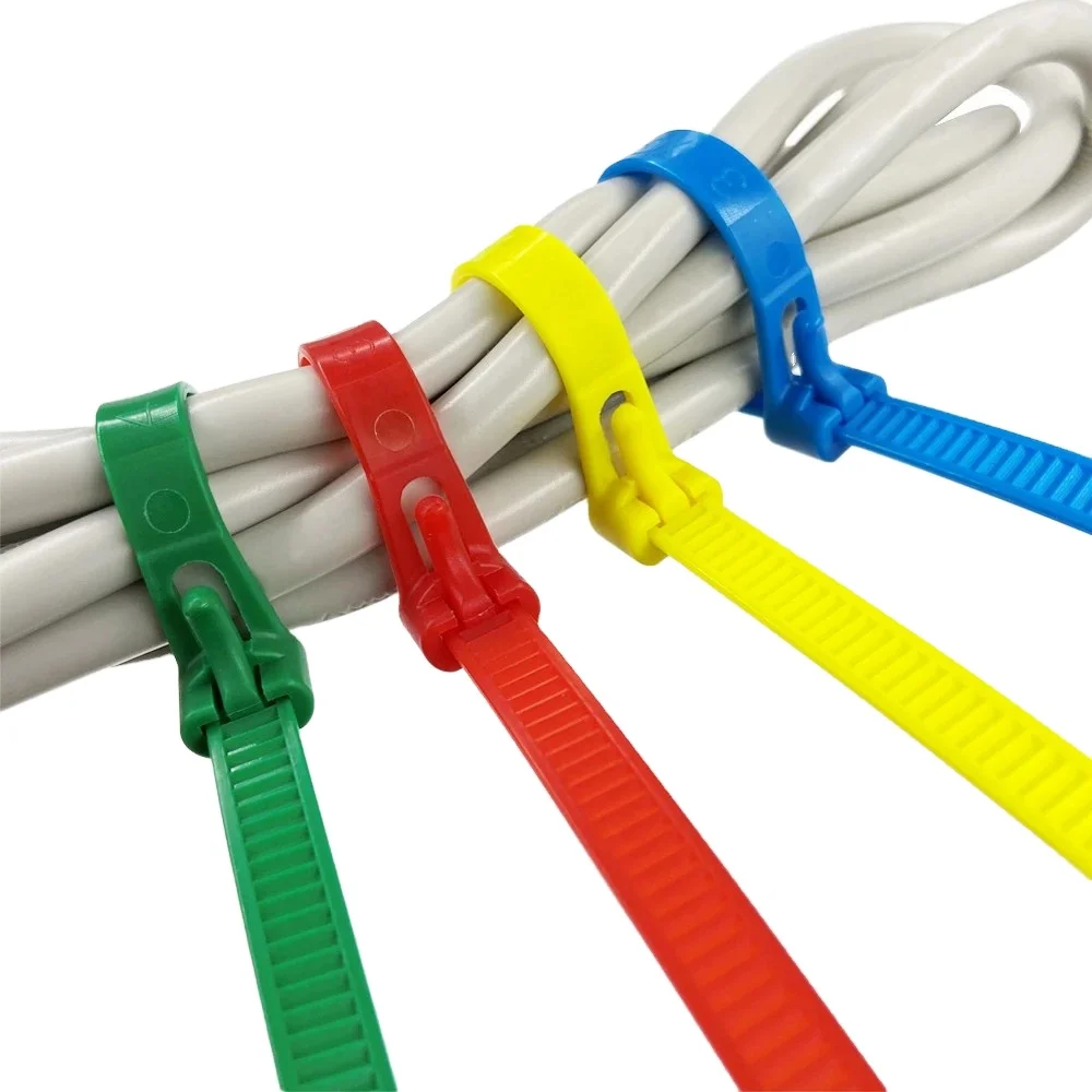 Уценки продажа 8*300 Длина 20 шт. нейлоновые кабельные стяжки 12in различные цвета могут выбрать самоблокирующийся кабельные стяжки