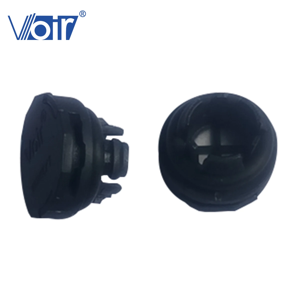 Voir e-PTFE Snap-in Round Black Plastic IP67 IP69K Waterproof  Pressing Air Vent Plug Balance Pressure Valves