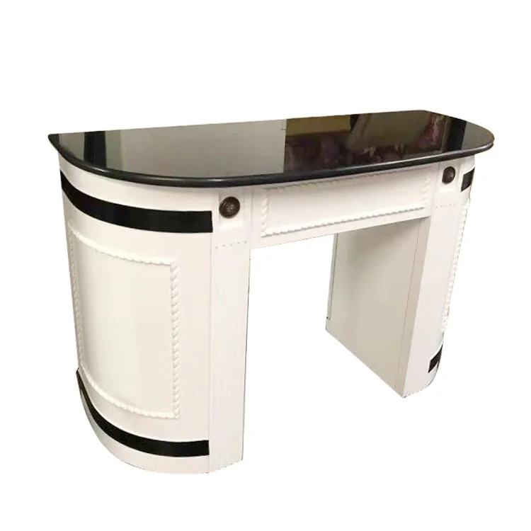 Simple Business Luxury European Nail Salon Furniture Nail SPA light luxury Manicure Table Cheap Price