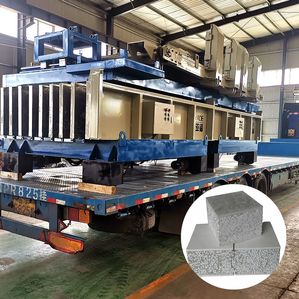 Precast concrete lightweight hollow core wall panel machine hollow core slab machine