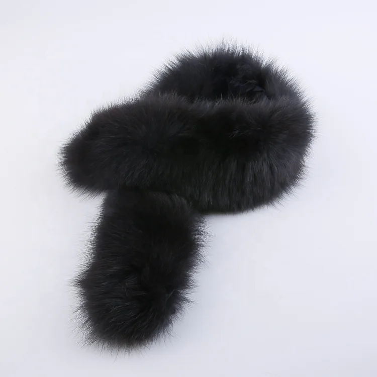 Winter women Ladies Hooded Fox Fur Collar Sleeve Fur Trim Angora Wool Poncho Long Coat Cloak With Fur