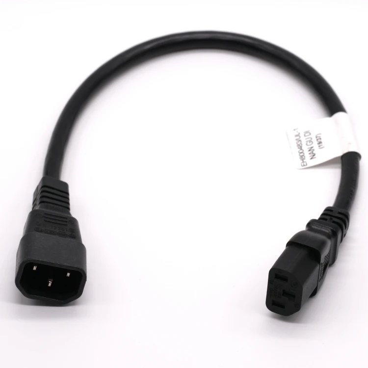  Кабель питания IEC C13-C14 3 фута компьютерный удлинитель PDC Удлинительный
