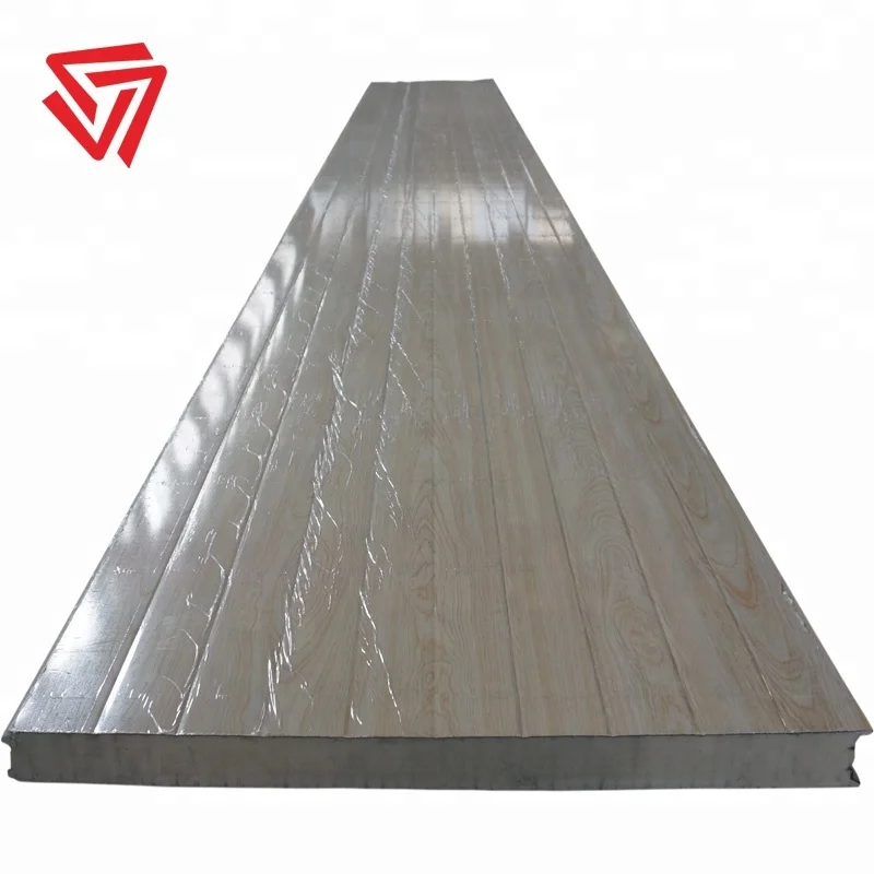 Heat insulation cost-saving sip panel,PU sandwich panel for wall and roof Sound insulation Easy install