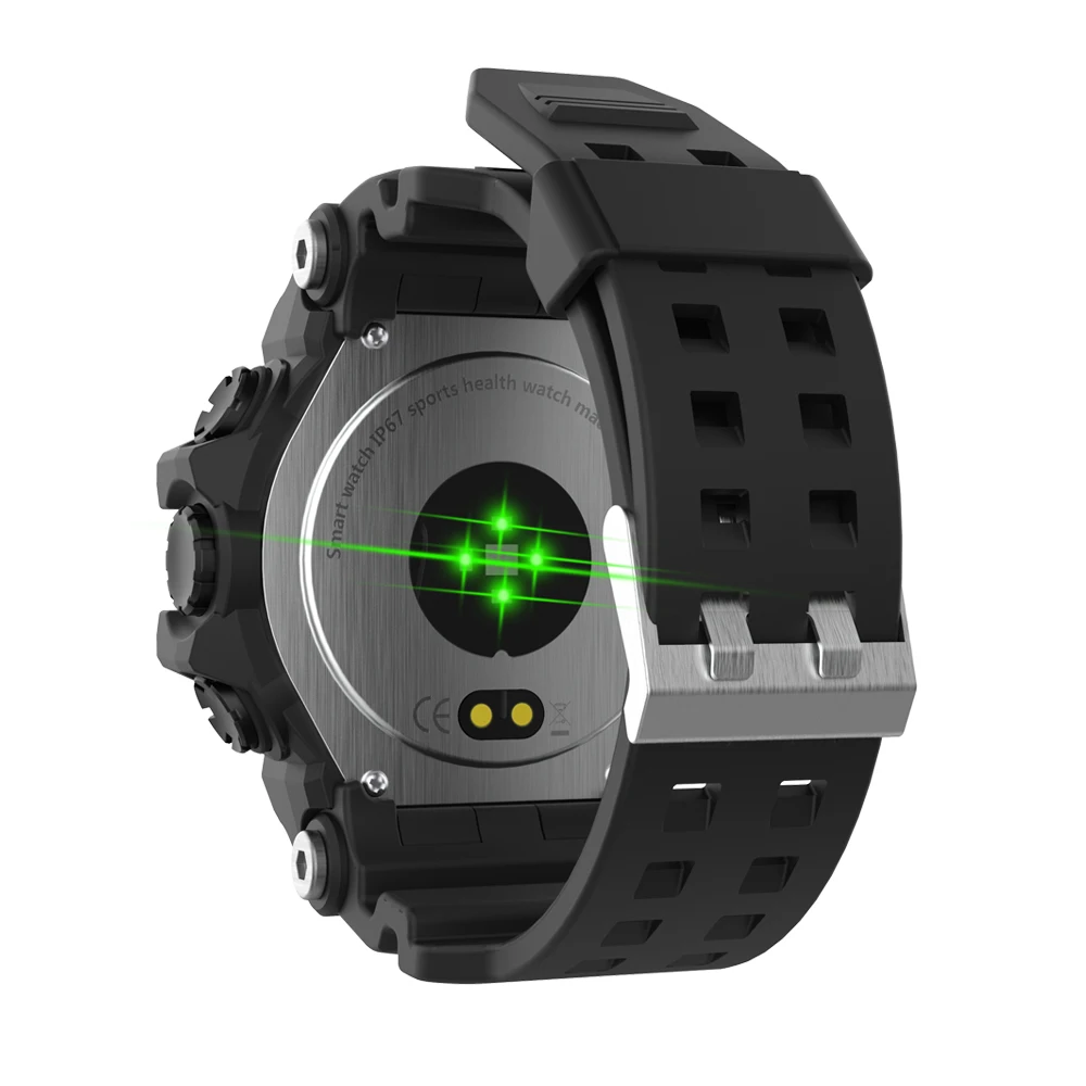 Dr.zreo LC11 IP68 Waterproof Men Smart Watch Sports Outdoor Sport Smartwatch Men Spo2/HR/BP Fitness Tracker Smart Clock