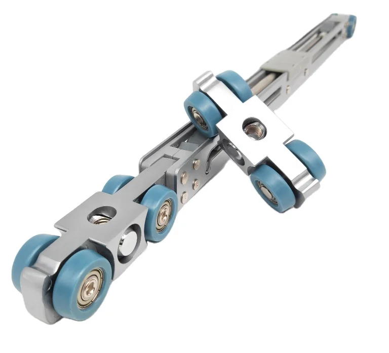 Sliding Door Buffer Damper Set With Screws Alloy Track Pulley Bumper for wood  door