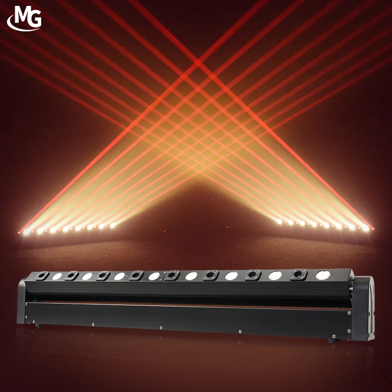 DJ Equipment DMX Control 8 Eyes Laser LED Bar Light 8 Laser+8 Beam Moving Head Beam Light For Laser Show DJ Disco