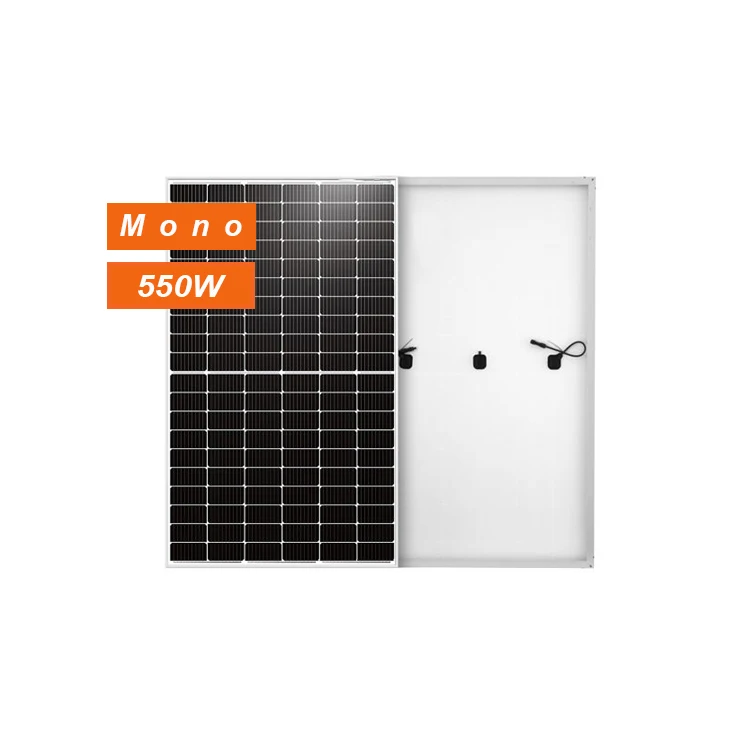 China Black Bifacial Panel Power Photovoltaic 500W 540W Module 500 Watt Mono 550W Half Cell Solar Panels