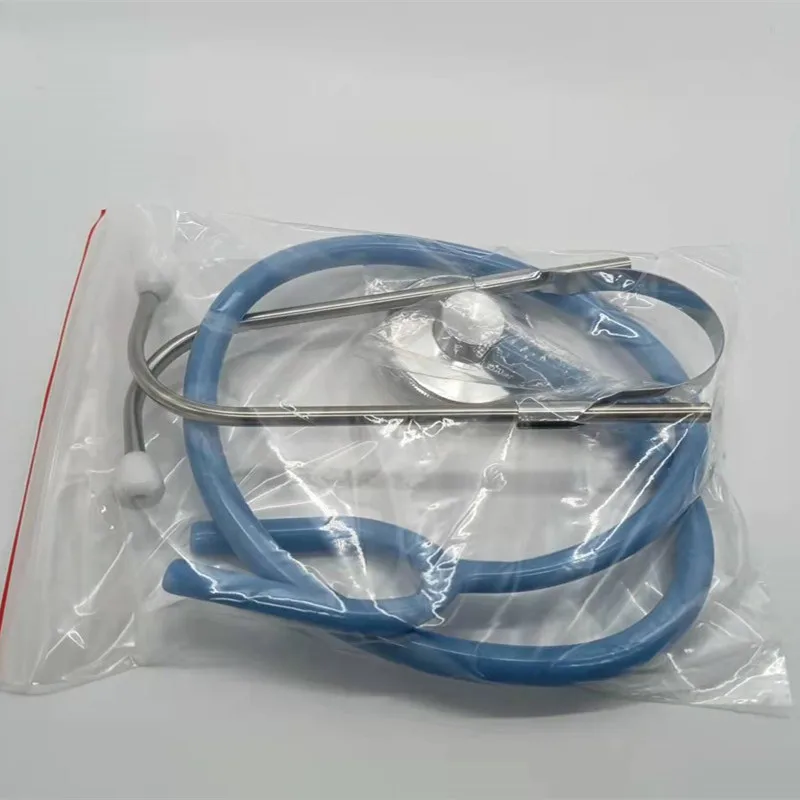 Professional medical single-sided stethoscope family adult pediatric children student cardiopulmonary multicolor toy stethoscope