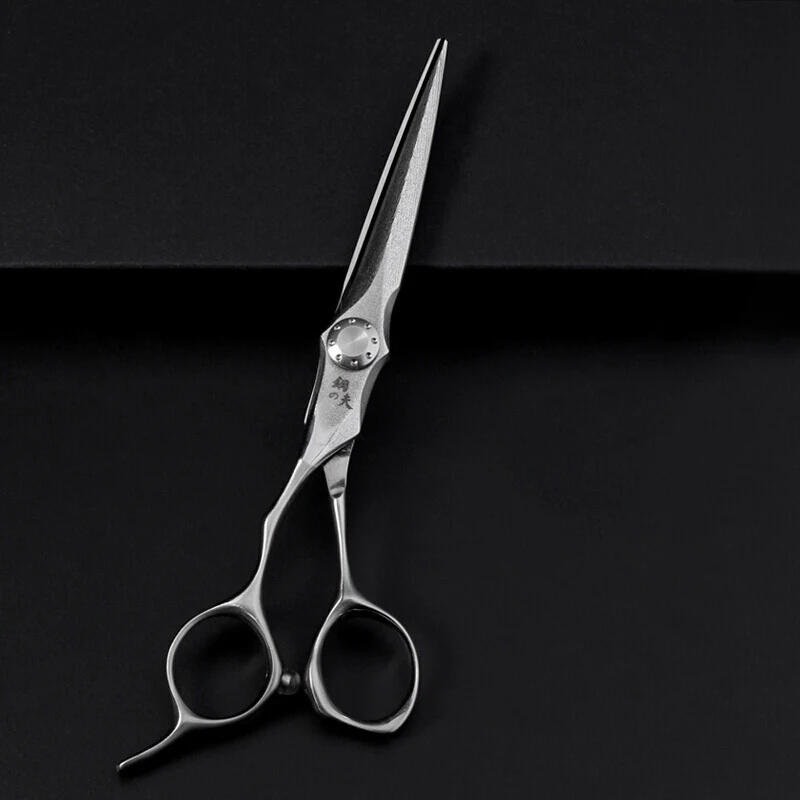 KUNGFU Factory Damascus Steel Direct Sale Left Hand Hair Dressing Scissors Barber Shear Hair Cutting Scissors