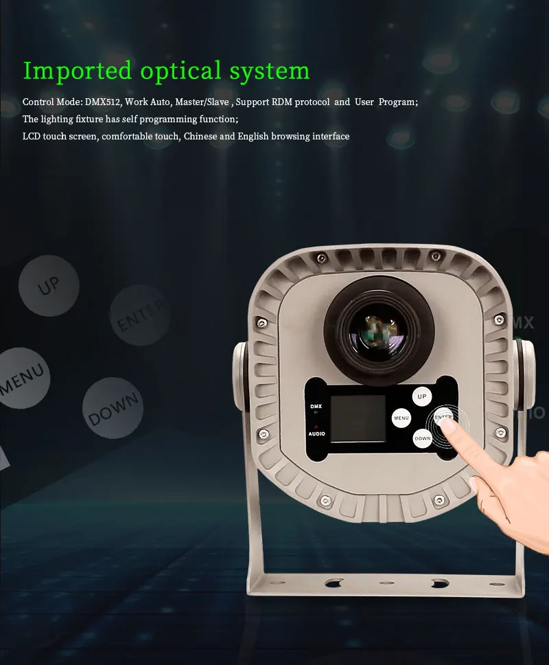GBR  Hot Selling  200W Outdoor  LED Projector Light