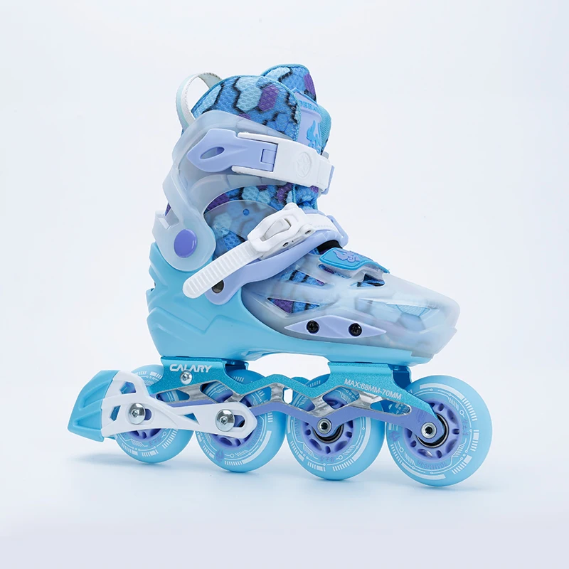 kids aluminum chassis  inline adjustable  for kids outdoor 4 big wheels roller skates