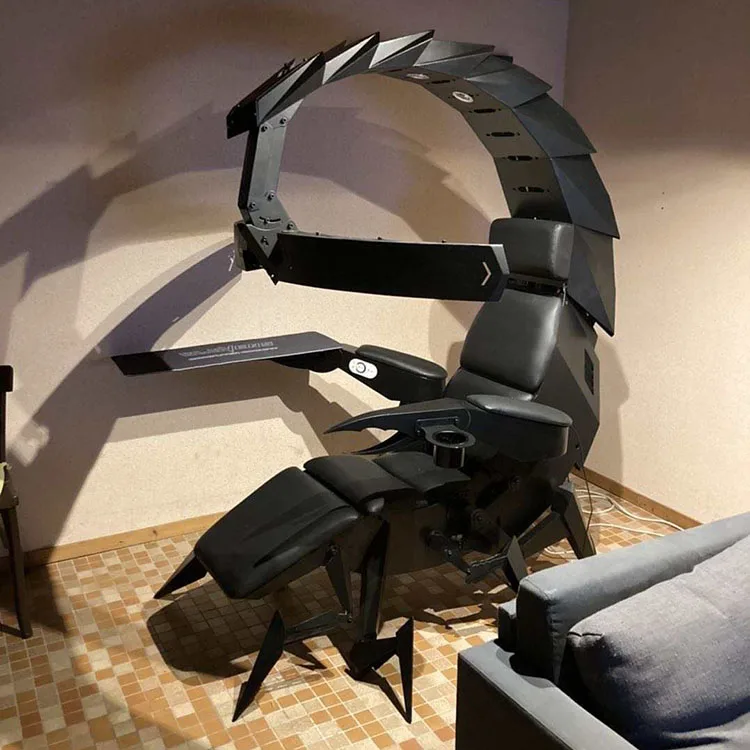 Good Price Modern Design Rgb High End High Tech Multifunction Zero Gravity Chair Gmaing Scorpion
