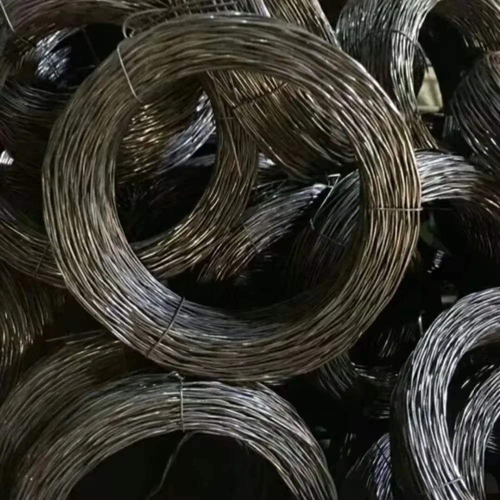 Annealed Wire Double Twist Black Binding Wire 18 Swg Random India Metal Spiral Single Binding Wire Coil