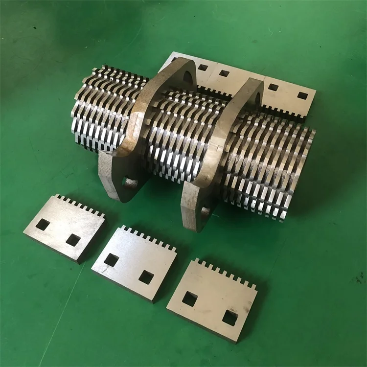 Бумажные резиновые пластиковые измельчители лезвия дробилки ножи Пластиковые лезвия Шредера