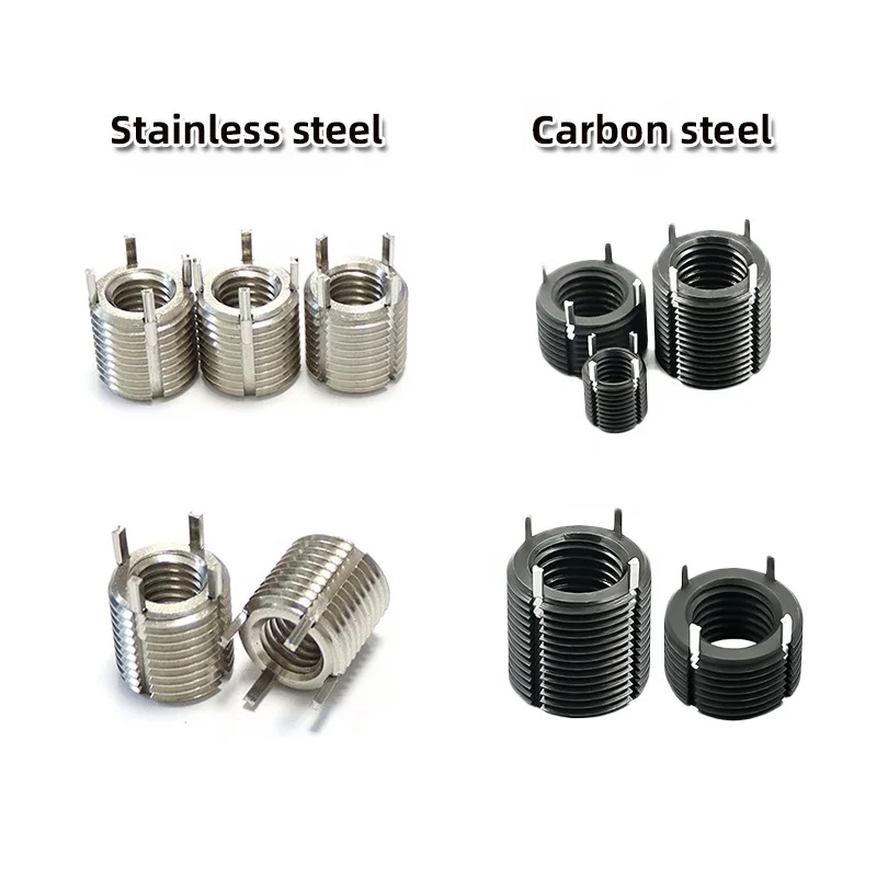 Four Key Locking Thread Insert Wire Cnc Threaded Insert Plastic Other Fasteners
