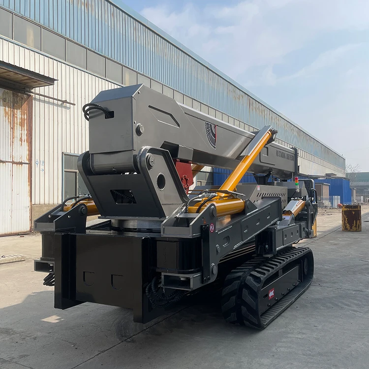 CHINA High quality  Factory spider crane 3ton 5ton 10ton 12ton 20ton 15m spider crane with man basket