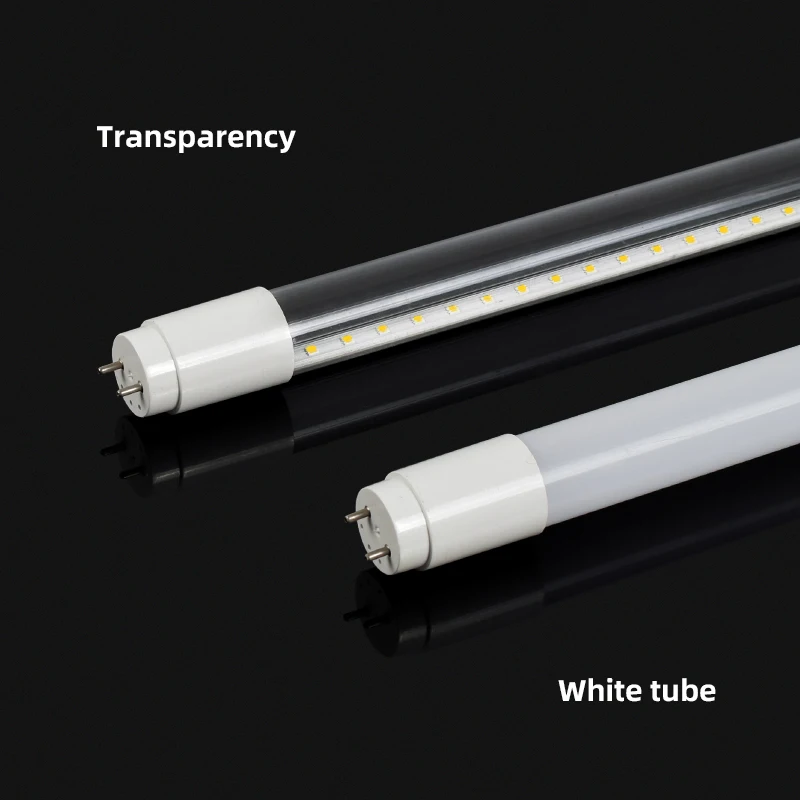Hot Sale Factory Direct 1200MM 4ft 600mm 2 Feet T8 Led Tube Glass PC Tube Light Led Bulb T8 G13  Light 5ft 3000 Lumen