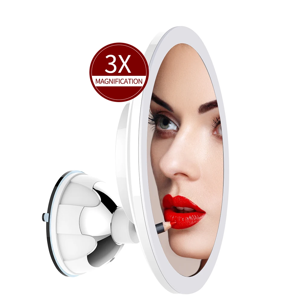 
 M6 AAA батарея питания 10X magnifationd увеличительное Led освещенное зеркало для макияжа  