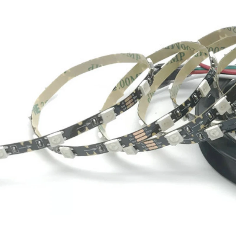 6 мм шириной 5 В RGB RGBW светодиодная индивидуальная зигзагообразная Гибкая цифровая Светодиодная лента