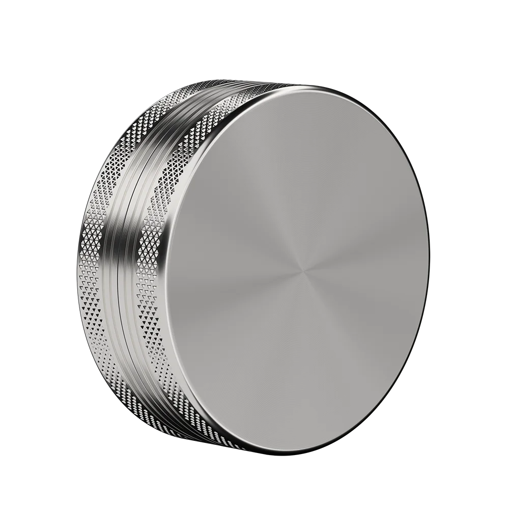 Wholesale 63mm 2Parts Portable Aluminum Herb Grinder