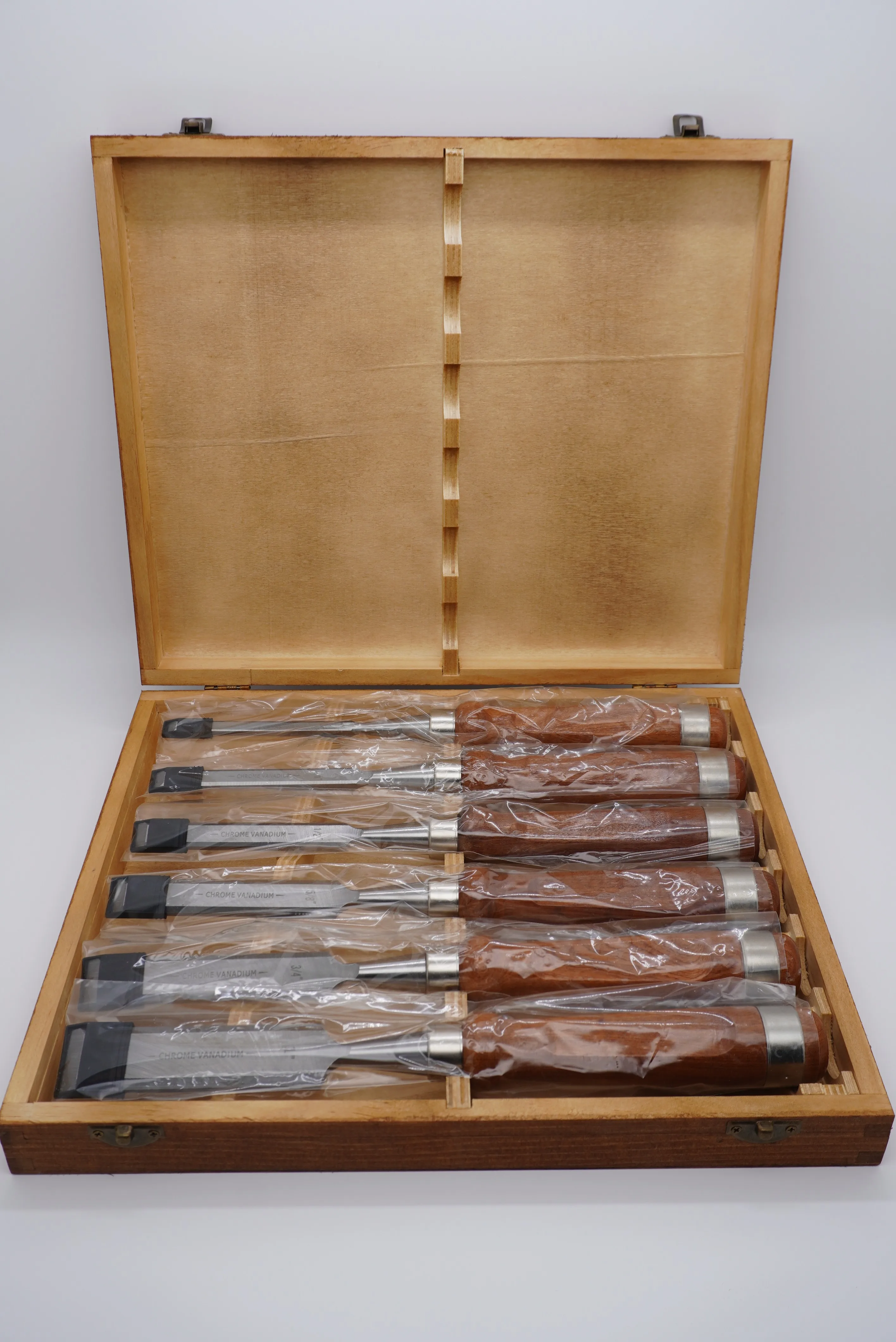 High Quality Wooden Handle  6 In 1 Wood Carving Chisel Set Chisel Wood Chisel