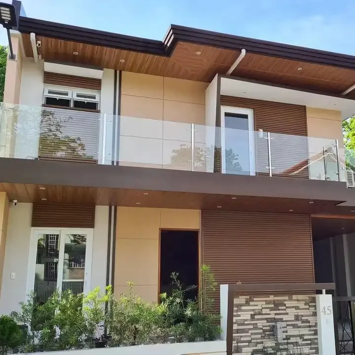 Hot Sale Easy Install Wall Cladding Panel for Outdoor Waterproof Fence Customization Garden Fence  WPC Wall Panel