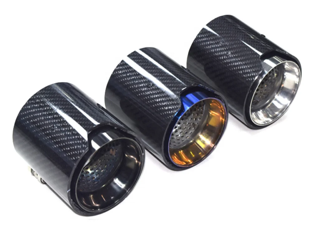 
M Performance Muffler Tip Carbon Fiber Exhaust Pipe For BMW M2 F87 M3 F80 M4 F82 F83 M5 F10 M6 F12 F13 330i 