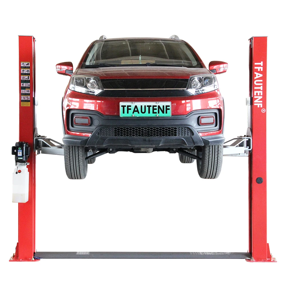 CE certificate hydraulic car ramp two post car lift 4000kg price