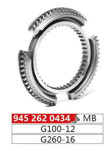 Truck accessories synchronizer cone 945 262 0434 for gearbox G100-12 G260-16
