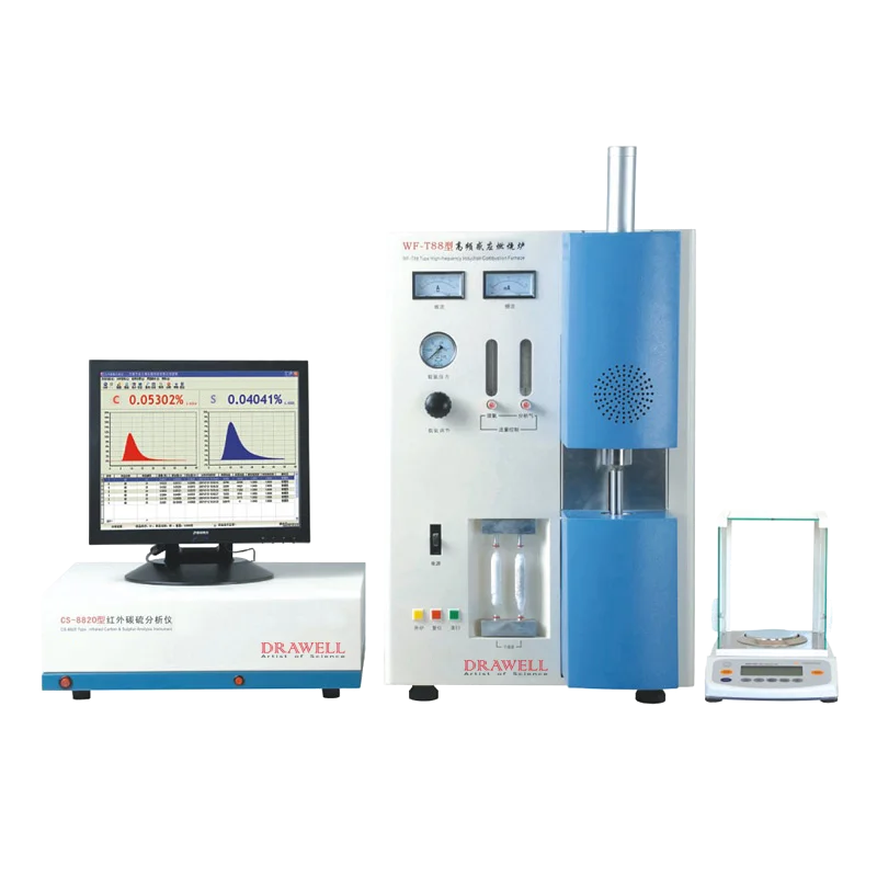 DW-CS-8820 High Frequency Lab Steel Material Analyzer Carbon Sulfur Element Infrared Carbon Sulfur Analyzer