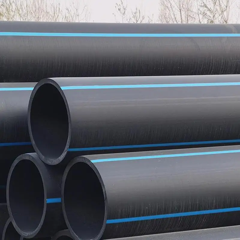 Высококачественная пластиковая труба HDPE 900 мм большого диаметра HDR 11 для водоснабжения и сброса сточных вод