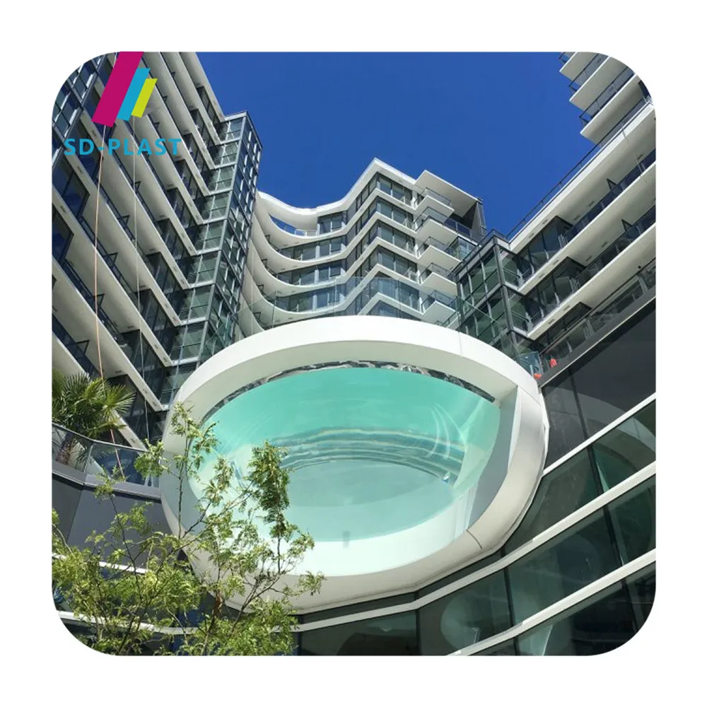 Custom Transparent large fish tank acrylic aquarium for Seaworld aquarium tank