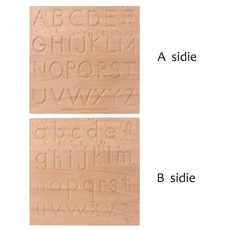 Language Toys Arabic double-sided letter tracing Alphabet Numbers kids learning Writing Board wooden puzzle game