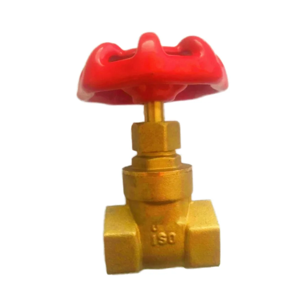 JIDA High Quality Brass Gate Valve 3/4 Inch Forged Body with Bronze Finish Manual Ball Structure for Oil Application Made China