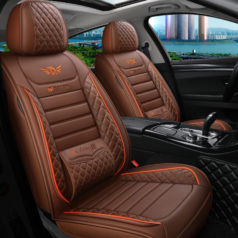 New Arrival Full Cover Leather Four Seasons Car Interior Accessory Car Seat Cover Cushion