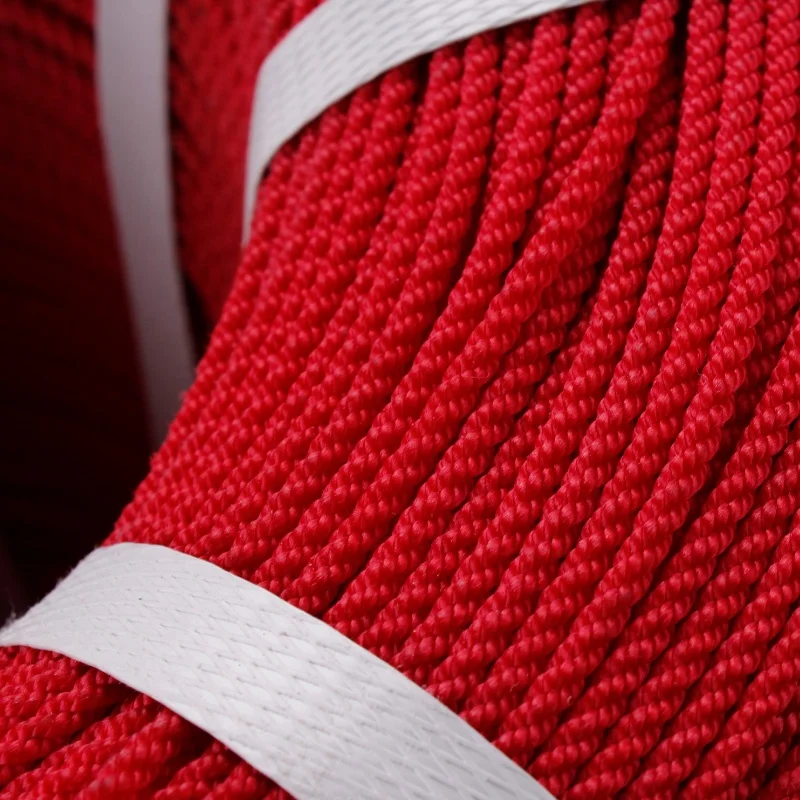 4mm 6.5mm 7mm black tarred heavy  kuralon sinking  rope for longline fishing